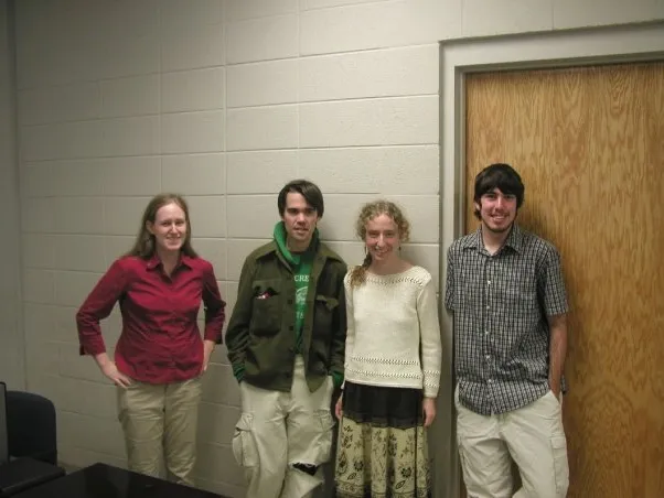 Fall 2008 Physics Honors Society Induction